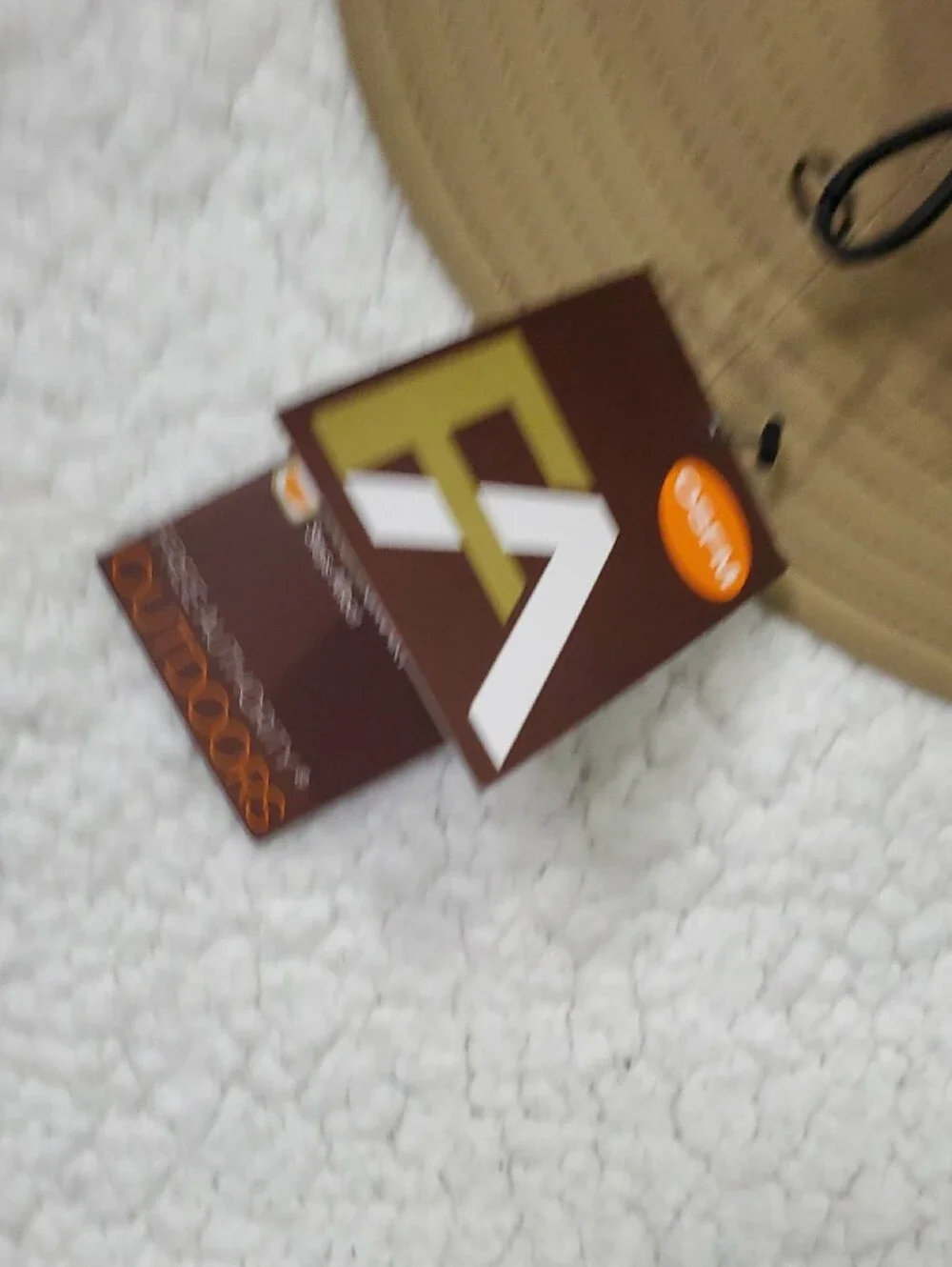 J. Crew Tan Wide Brim Safari Hat